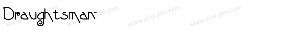 Draughtsman字体转换