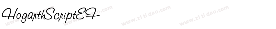 HogarthScriptEF字体转换