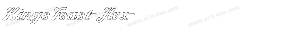 KingsFeast-Jlvx字体转换