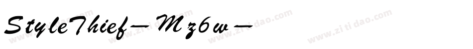 StyleThief-Mz6w字体转换