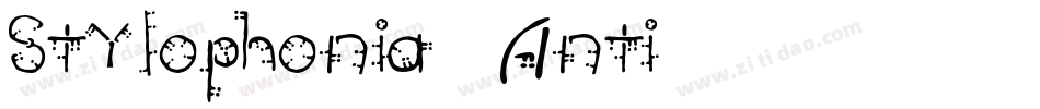 Stylophonia-Anti字体转换