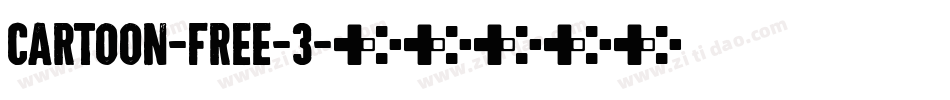 CARTOON-FREE-3字体转换