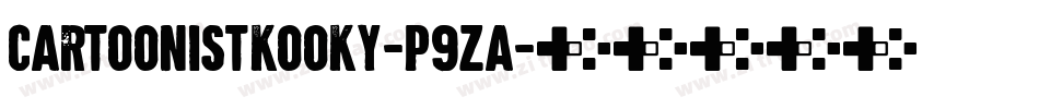 Cartoonistkooky-p9za字体转换