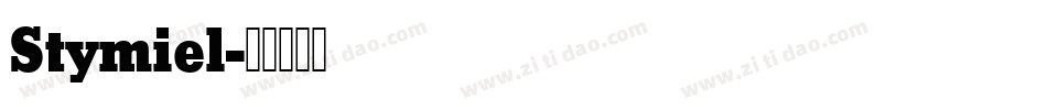 Stymiel字体转换