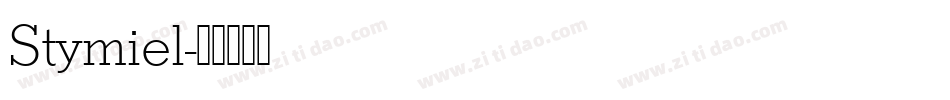 Stymiel字体转换