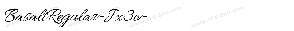 BasaltRegular-Jx3o字体转换 BasaltRegular-Jx3o字体转换