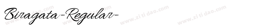 Biragata-Regular字体转换 Biragata-Regular字体转换