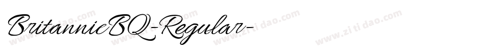 BritannicBQ-Regular字体转换 BritannicBQ-Regular字体转换