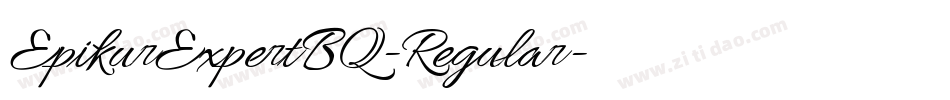 EpikurExpertBQ-Regular字体转换 EpikurExpertBQ-Regular字体转换