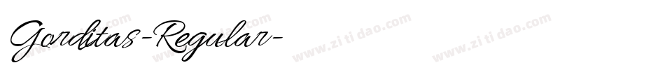 Gorditas-Regular字体转换