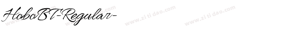 HoboBT-Regular字体转换 HoboBT-Regular字体转换