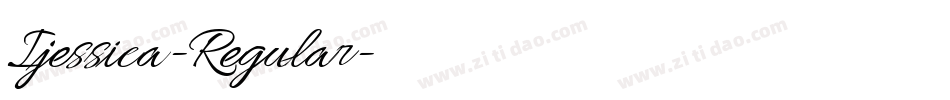 Ijessica-Regular字体转换