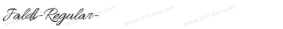 Jaldi-Regular字体转换