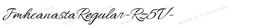JmhcanastaRegular-Rz5V字体转换