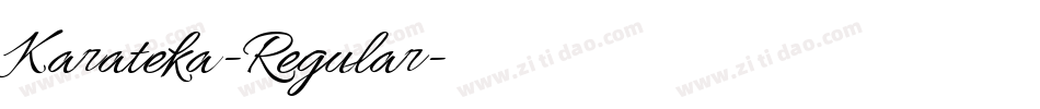 Karateka-Regular字体转换 Karateka-Regular字体转换