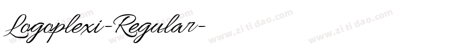 Logoplexi-Regular字体转换