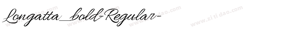Longatta_bold-Regular字体转换 Longatta_bold-Regular字体转换