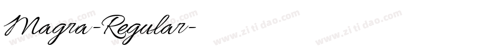 Magra-Regular字体转换 Magra-Regular字体转换