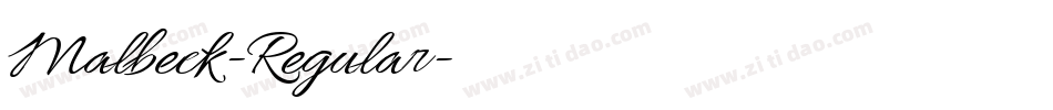 Malbeck-Regular字体转换 Malbeck-Regular字体转换