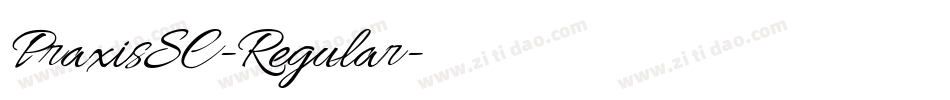 PraxisSC-Regular字体转换 PraxisSC-Regular字体转换