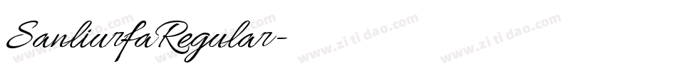 SanliurfaRegular字体转换