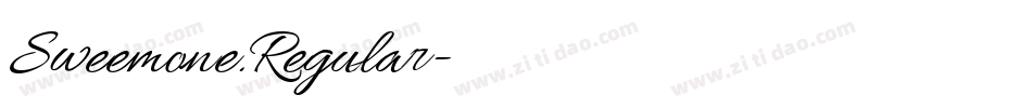 Sweemone.Regular字体转换