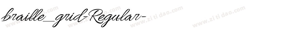 braille_grid-Regular字体转换