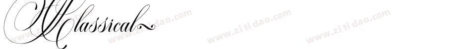 Classical字体转换