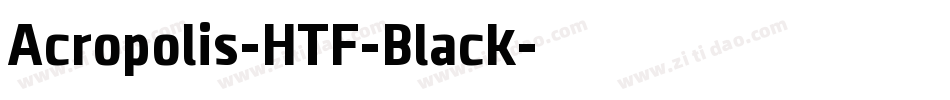 Acropolis-HTF-Black字体转换