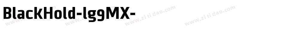 BlackHold-lg9MX字体转换 BlackHold-lg9MX字体转换