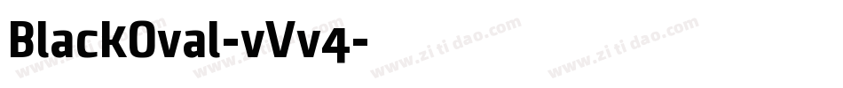 BlackOval-vVv4字体转换 BlackOval-vVv4字体转换