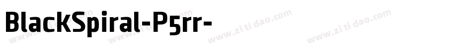BlackSpiral-P5rr字体转换 BlackSpiral-P5rr字体转换