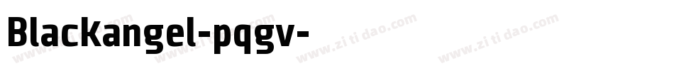 Blackangel-pqgv字体转换
