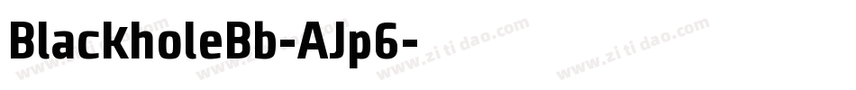 BlackholeBb-AJp6字体转换