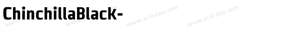 ChinchillaBlack字体转换