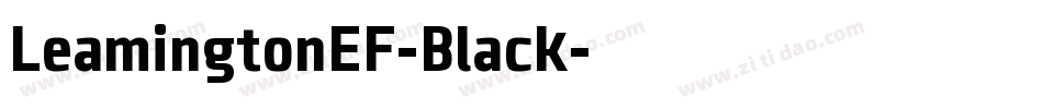 LeamingtonEF-Black字体转换