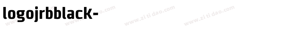 logojrbblack字体转换