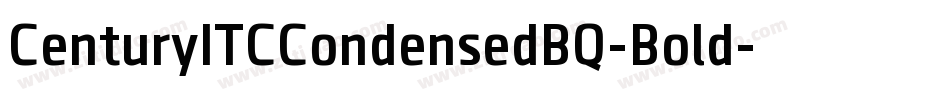 CenturyITCCondensedBQ-Bold字体转换 CenturyITCCondensedBQ-Bold字体转换