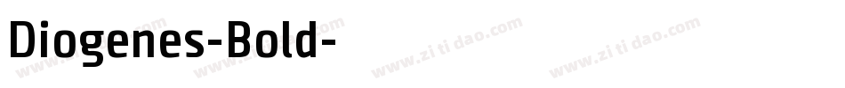 Diogenes-Bold字体转换