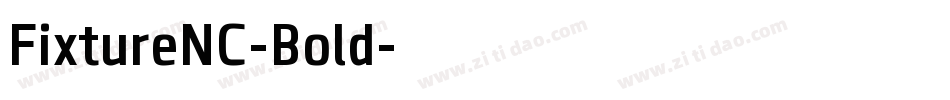 FixtureNC-Bold字体转换