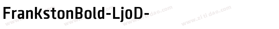 FrankstonBold-Lj0D字体转换