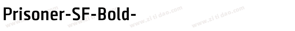 Prisoner-SF-Bold字体转换