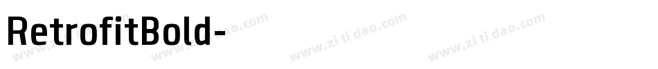 RetrofitBold字体转换