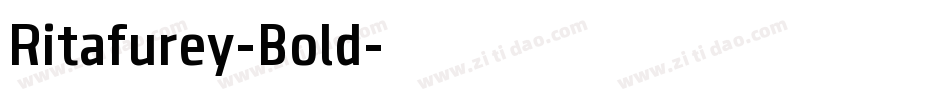 Ritafurey-Bold字体转换