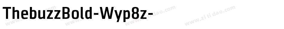 ThebuzzBold-Wyp8z字体转换