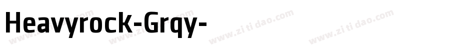 Heavyrock-Grqy字体转换