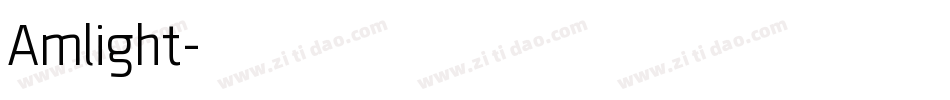 Amlight字体转换