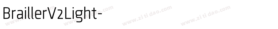 BraillerV2Light字体转换