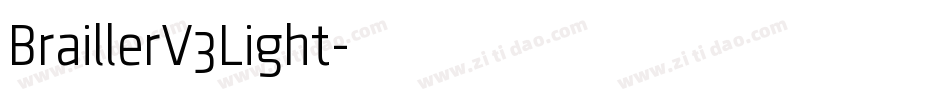 BraillerV3Light字体转换