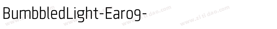 BumbbledLight-Earo9字体转换